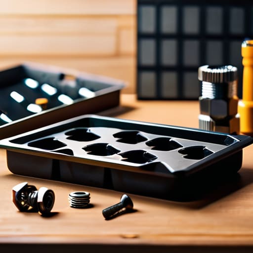 The Bottom Line: organized magnetic tool tray.