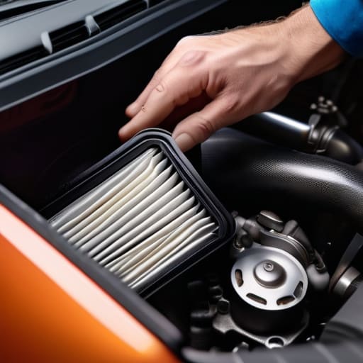 Replacing the Engine Air Filter