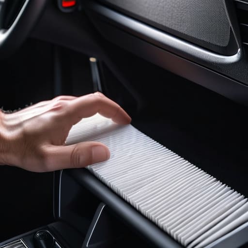 Step-by-step cabin filter replacement guide.